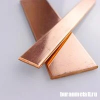Картинка - Шина медная 4x25x4000 мм